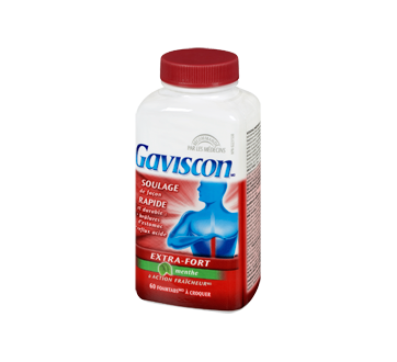 Image 1 du produit Gaviscon - Gaviscon extra-fort, 60 unités, menthe