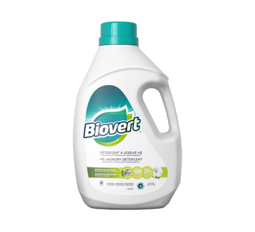 Biovert détergent HE, 4,43 L, coton frais