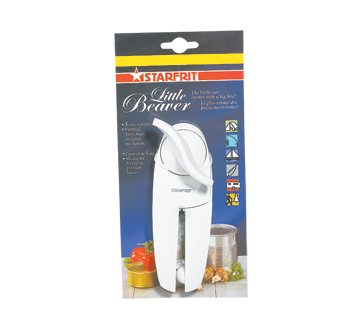 Ouvre-boîte Little-Beaver, 1 unité, blanc