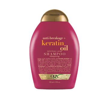 Huile de kératine, shampoing anti-cassure, 385 ml