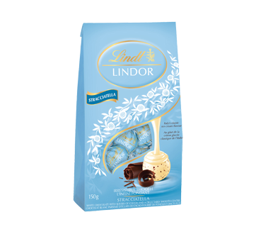 LINDT Lindor chocolat blanc, 150 g