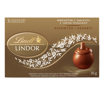 Image du produit Lindt - Lindor chocolats assortis, 36 g