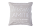 Vignette du produit Collection Chantal Lacroix - Coussin, amitié, 1 unité