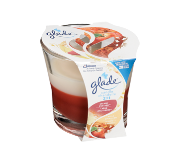 Image 2 du produit Glade - Chandelle, Crème onctueuse et pomme et canelle