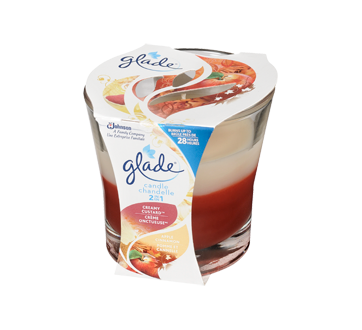Image 3 du produit Glade - Chandelle, Crème onctueuse et pomme et canelle