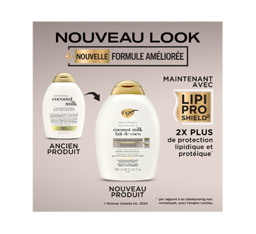 Image 2 du produit OGX - Lait de coco, revitalisant, 385 ml