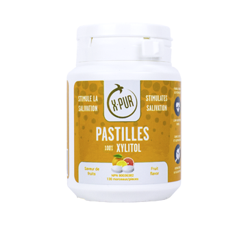 Pastilles 100 % Xylitol, 130 unités, fruits