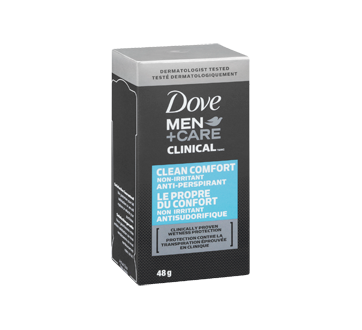 Image 2 du produit Dove Men + Care - Antisudorifique clinical, 48 g, le propre du confort
