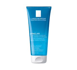 Effaclar gel moussant purifiant peaux grasses et sensibles, 200 ml
