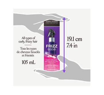 Image 8 du produit John Frieda - Frizz Ease 3-Day Straight vaporisateur pour fer plat, 105 ml