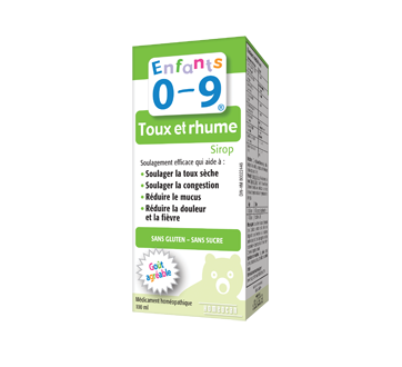 Enfants 0 9 Toux Et Rhume Sirop 100 Ml Fruits Homeocan Homeocan Jean Coutu