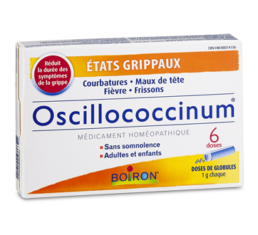 Image du produit Boiron - Oscillococcinum, 6 unités