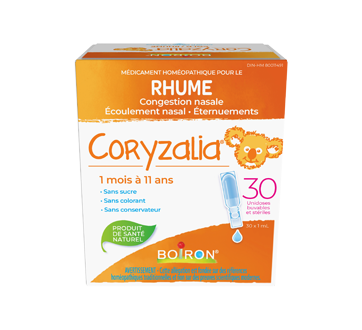 Coryzalia 30 Unites Boiron Boiron Jean Coutu