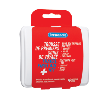 Trousse de premiers soins de voyage, 1 unité