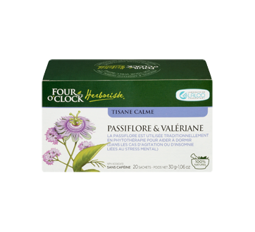Image 2 du produit Four O'Clock Herboriste - Tisane calme, 20 unités, passiflore & valériane