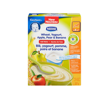 Image 3 du produit Gerber - Gerber blé, yogourt, pomme, poire et banane, 227 g