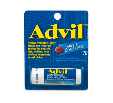 Image du produit Advil - Advil comprimés 200 mg, 10 unités