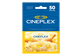 Vignette du produit Incomm - Carte-cadeau Cineplex de 50 $, 1 unité