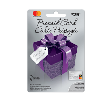 Vanilla Mastercard Joyeux Anniversaire Carte Prepayee De 25 1 Unite Incomm Cartes Financieres Jean Coutu