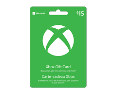 xbox 15 dollar gift card