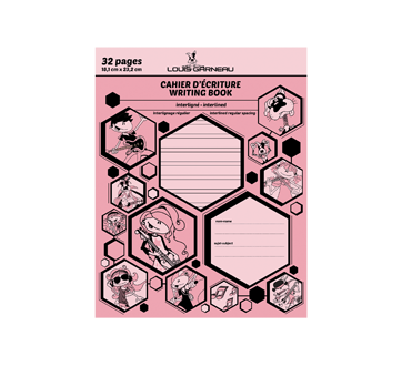 Image du produit Louis Garneau - Petit cahier d'exercices, 1 unité, rose