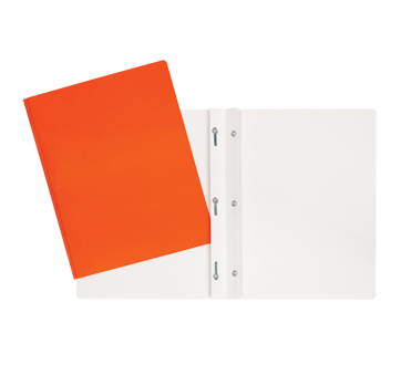 Portfolio carton laminé, 1 unité, orange