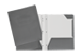 Vignette du produit Geo - Portfolio carton laminé, 1 unité, gris
