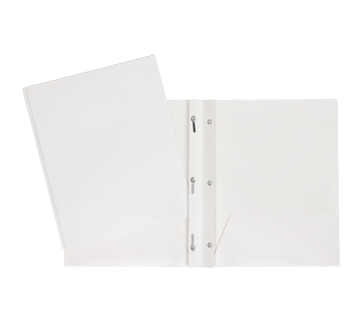 Image du produit Geo - Portfolio carton laminé, 1 unité, blanc