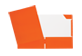 Vignette du produit Geo - Portfolio carton laminé, 1 unité, orange