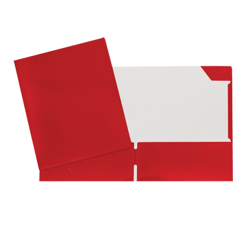 Image du produit Geo - Portfolio carton laminé, 1 unité, rouge