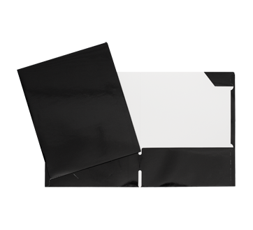 Image du produit Geo - Portfolio carton laminé, 1 unité, noir