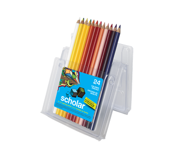 Scholar Crayons De Couleur 24 Unites Prismacolor Crayons De Couleur Jean Coutu