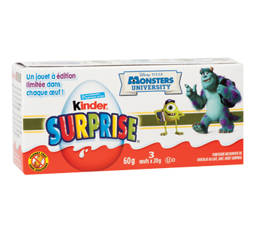 Image 2 du produit Kinder - Kinder Surprise, 3 x 20 g