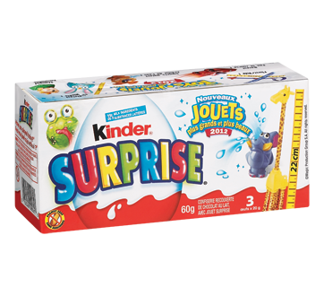 Image 3 du produit Kinder - Kinder Surprise, 3 x 20 g