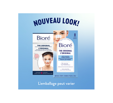 Image 3 du produit Bioré - Bandes de nettoyage en profondeur pour les pores, 8 unités