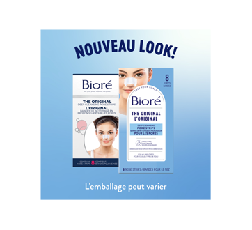 Image 3 du produit Bioré - Bandes de nettoyage en profondeur pour les pores, 8 unités