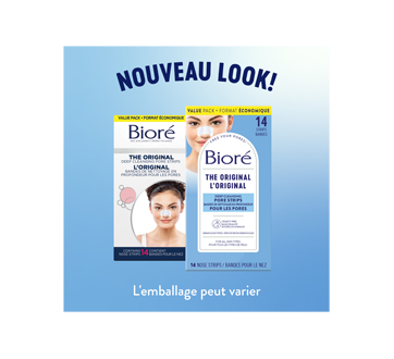 Image 3 du produit Bioré - Bandes de nettoyage en profondeur pour les pores, 14 unités