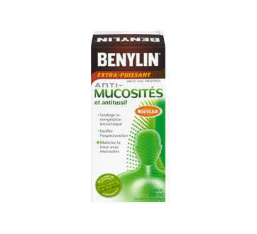 Image 3 du produit Benylin - Benylin Anti-Mucosités Plus Antitussif sirop extra-puissant, 250 ml