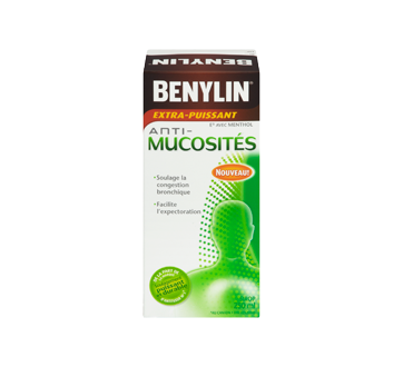 Image 3 du produit Benylin - Benylin Anti-Mucosités sirop extra-puissant, 250 ml