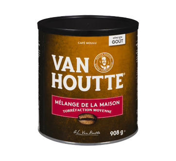 Café moulu mélange de la maison, torréfaction moyenne, 908 g