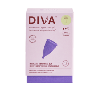 DivaCup coupe menstruelle, modèle 1, 1 unité