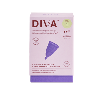 Diva coupe menstruelle réutilisable, 1 unité, modèle 1