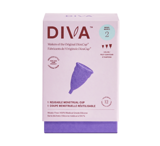 DivaCup coupe menstruelle, modèle 2, 1 unité
