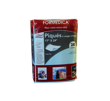 Piqués à usage unique, 20 unités