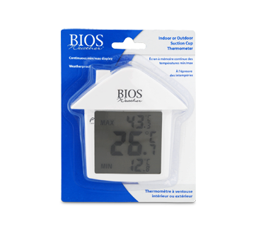 Image du produit Bios Weather  - Thermomètre intérieur/extérieur, 1 unité