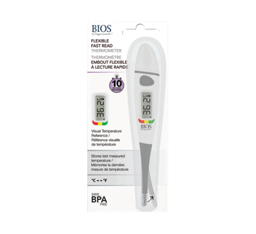 Thermometre A Pointe Flexible 10 Secondes 1 Unite Bios Thermometre Jean Coutu Thermometre A Pointe Flexible 10 Secondes 1 Unite Bios Thermometre Jean Coutu
