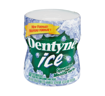 Dentyne Ice menthe verte, 60 unités