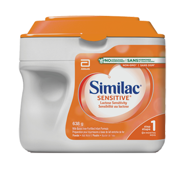 Image du produit Similac - Sensitive sensibilité au lactose, préparation en poudre, 638 g