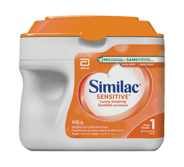Sensitive Sensibilite Au Lactose Preparation En Poudre 638 G Similac Acetaminophene Pour Adulte Jean Coutu