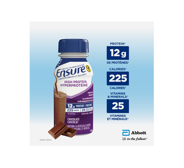 Image 3 du produit Ensure - Ensure hyperprotéiné chocolat, 6 x 235 ml